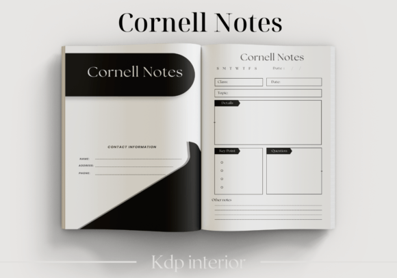 Download Cornell Notes Notebook - Kdp Interior - Interior Collection