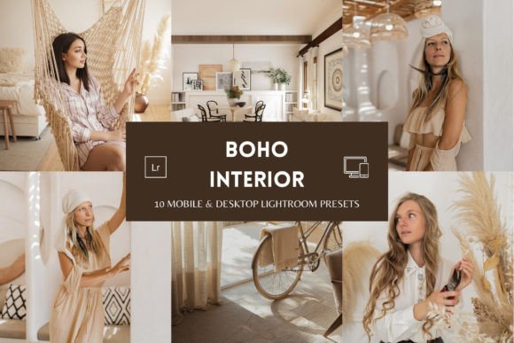 Download Boho Interior Lightroom Presets - Interior Collection
